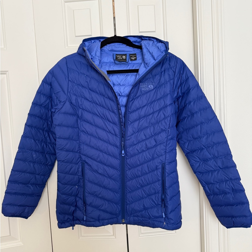 NWOT - Mountain Hardwear Blue Quilted Puffer Jacket